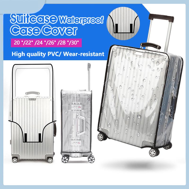 Luggage Protective Cover Transparent - Penutup Koper Transparan Anti Air dan