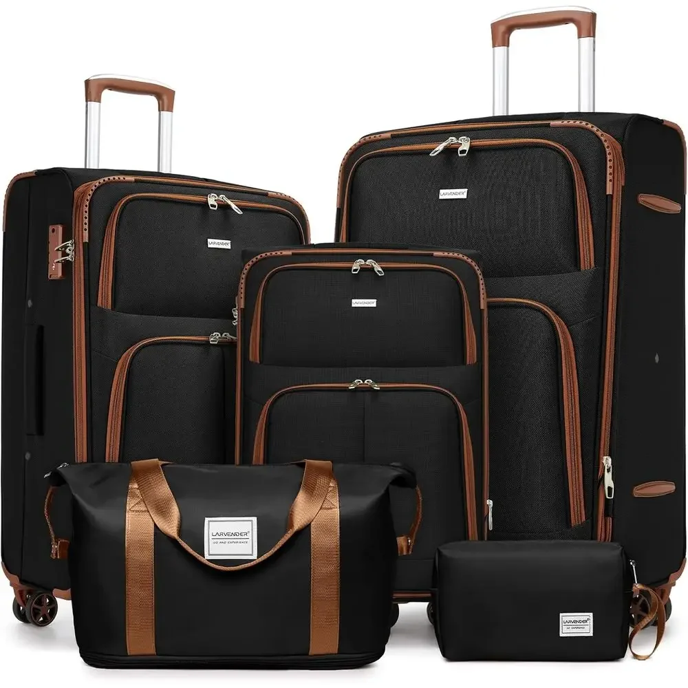 Expandable Hard Shell Luggage Set - Set Koper Ekspansi 5 Buah dengan