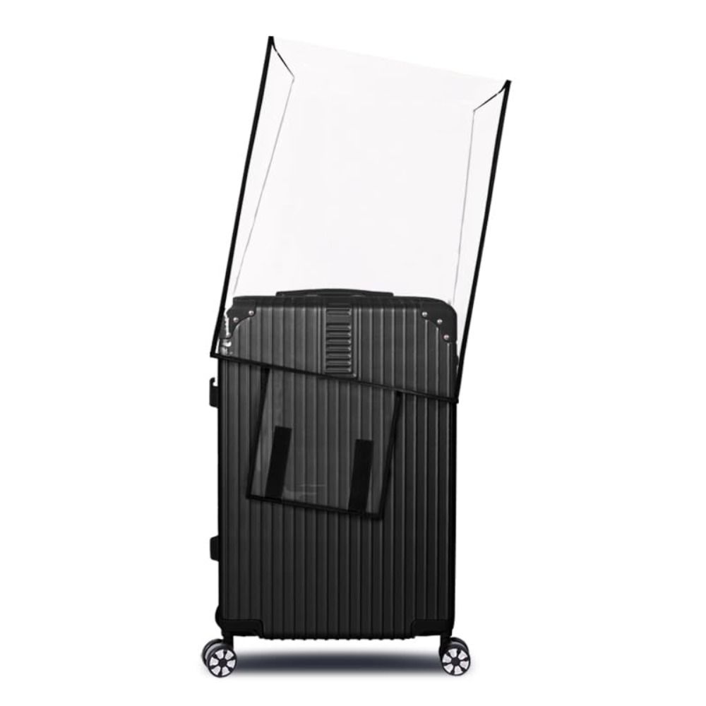 Waterproof Suitcase Cover Protector - Penutup Bagasi Transparan PVC Aksesori Perjalanan