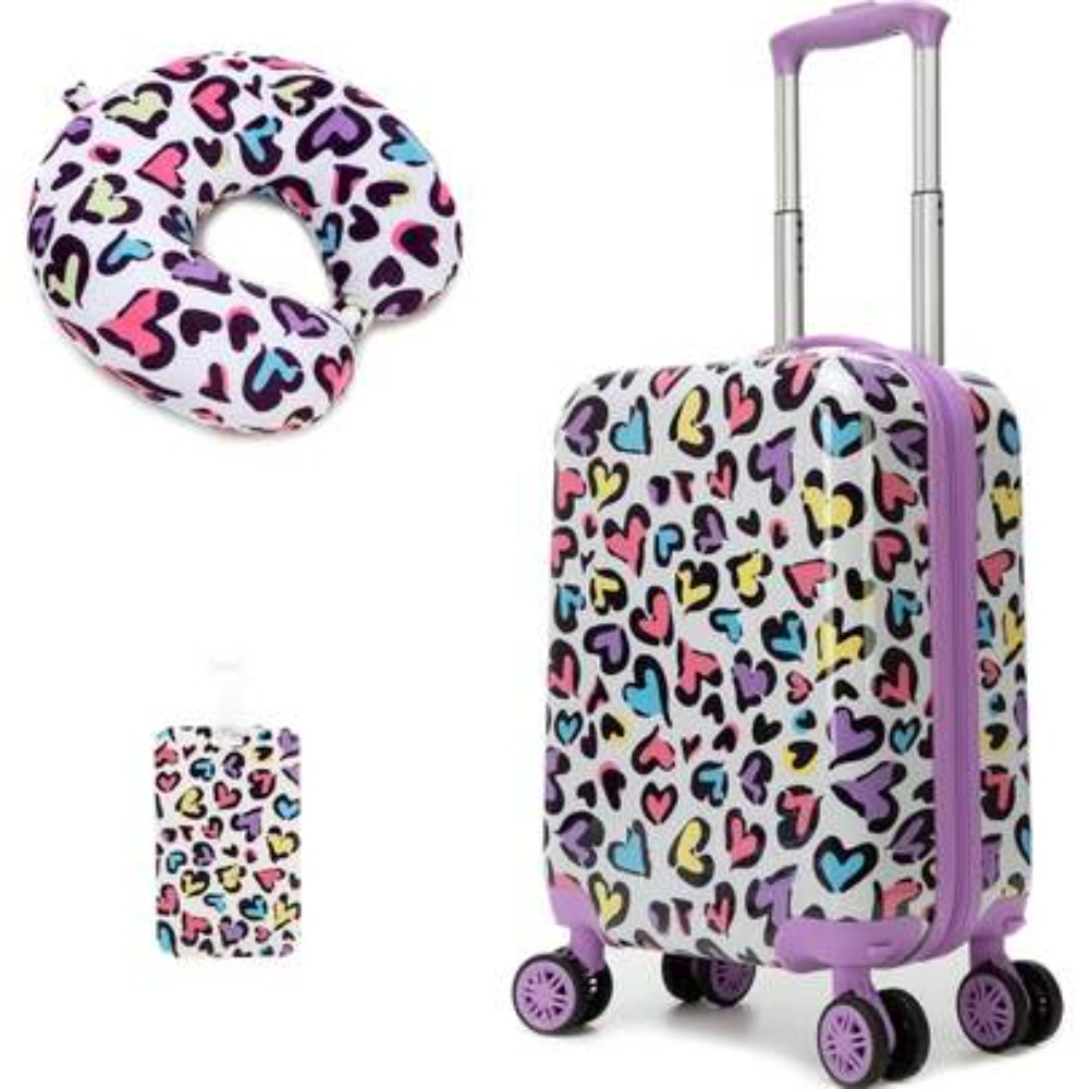 Expandable Hard Shell Luggage Set - Set Koper 2 Buah dengan Roda