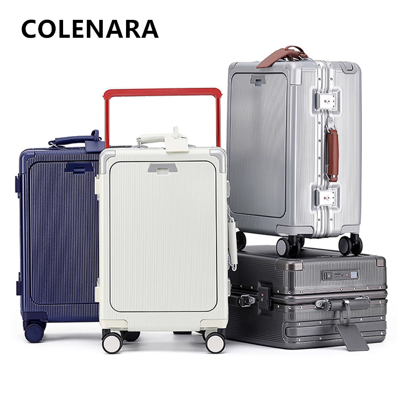 Front Opening Laptop Luggage 24 Inch - Koper Laptop COLENARA 20