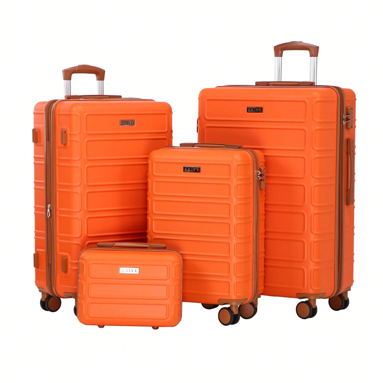 Expandable Hard Shell Luggage Set - Set Koper ABS 4-In-1 yang Dapat
