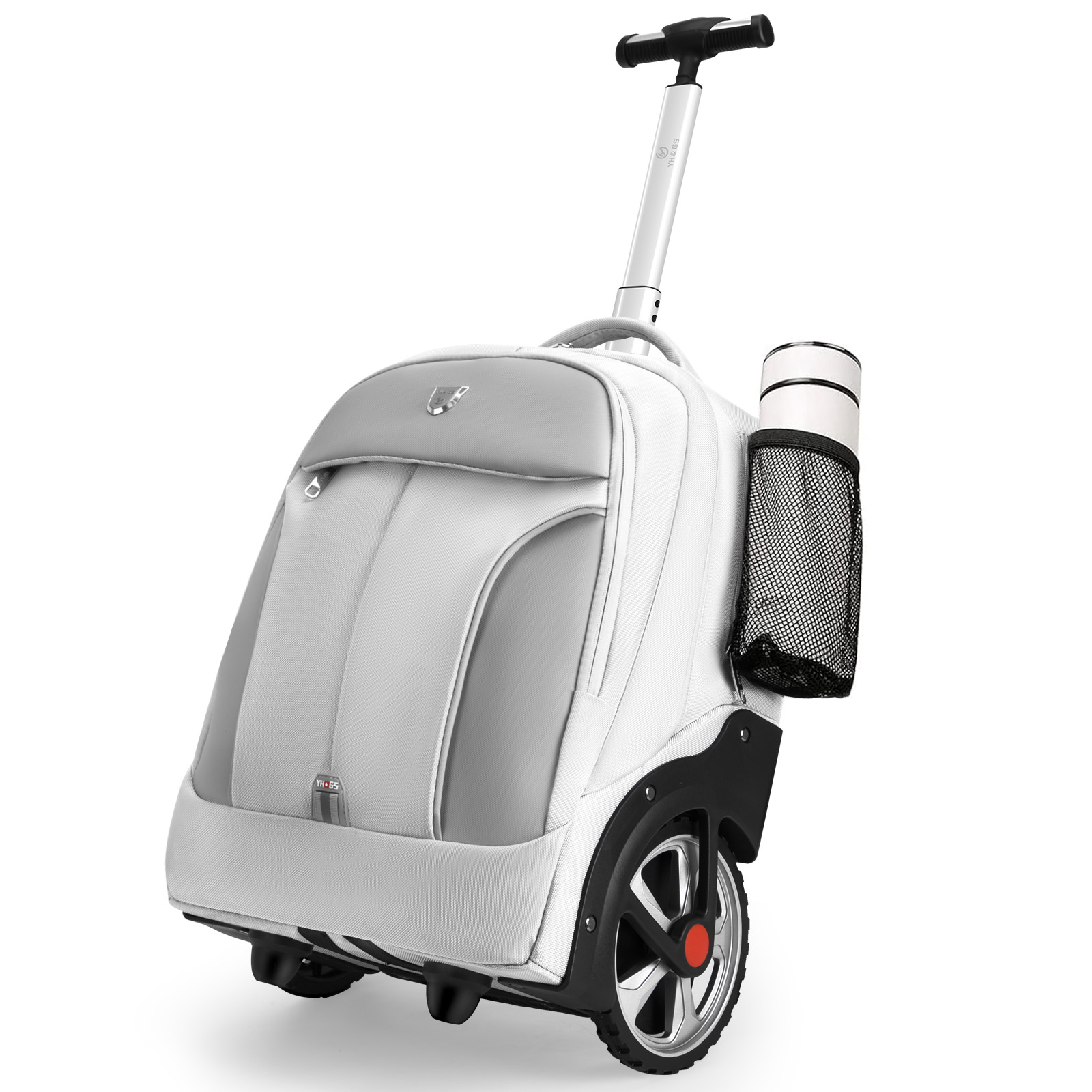 Foldable Rolling Luggage Bag - Tas Ransel Beroda dengan Roda, Koper
