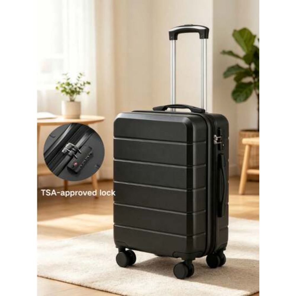 Cabin Size Lightweight Travel Trolley - Koper Kabin ABS yang Dapat Diperluas