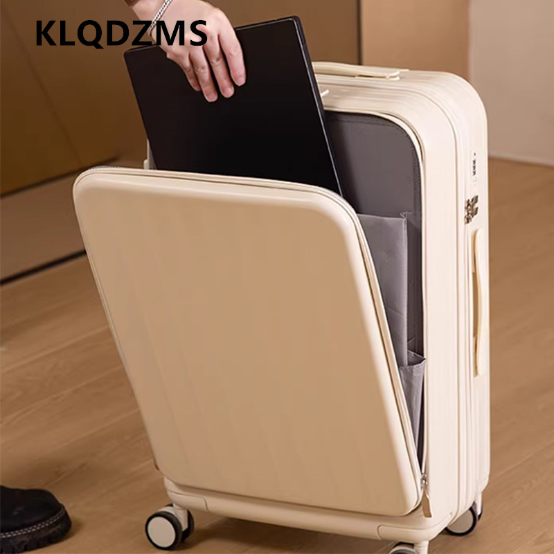 Front Opening Laptop Luggage 24 Inch - KLQDZMS Koper Multifungsi 20
