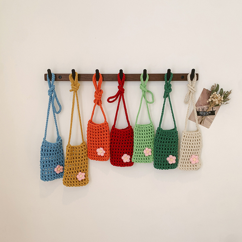 Handbags - 1 Buah Tas Ponsel Serbaguna Rajutan