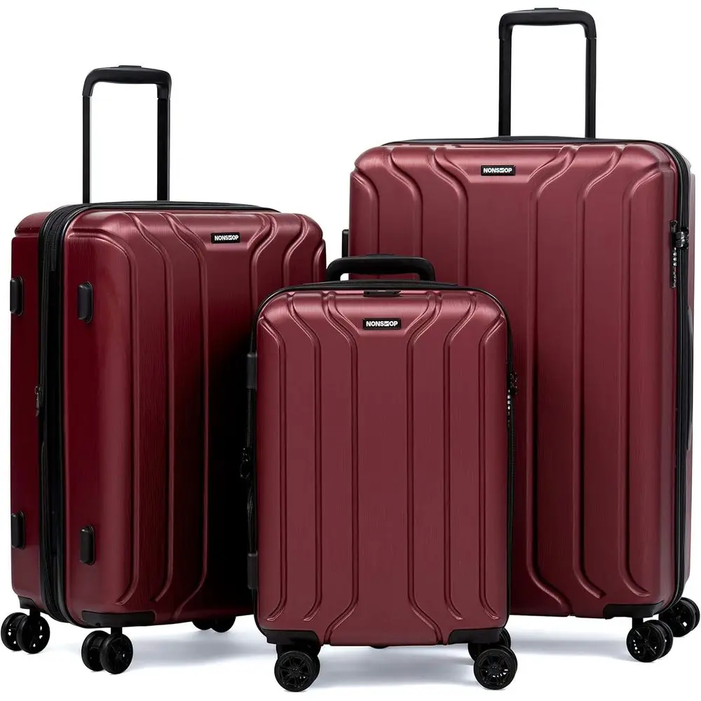 Expandable Hard Shell Luggage Set - Set Koper Spinner yang Dapat Diperluas