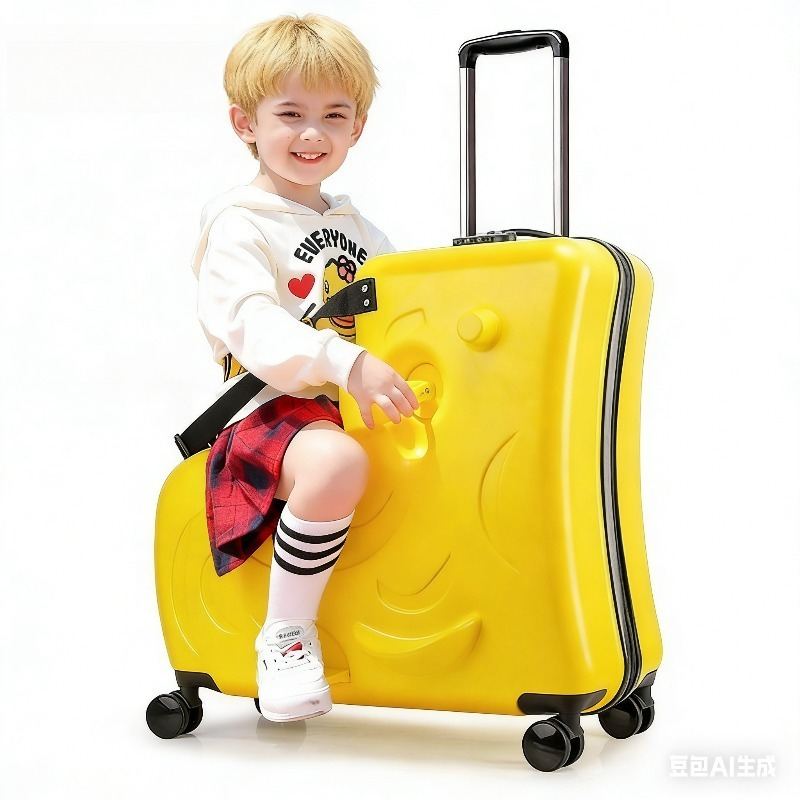 Kids Ride On Suitcase Scooter - Koper Anak dengan Roda Skuter untuk