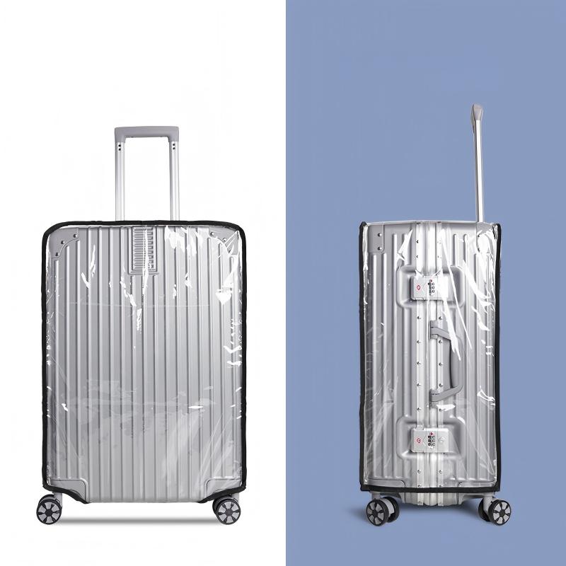 Luggage Protective Cover Transparent - Sarung Koper PVC Transparan 16-28 Inci,