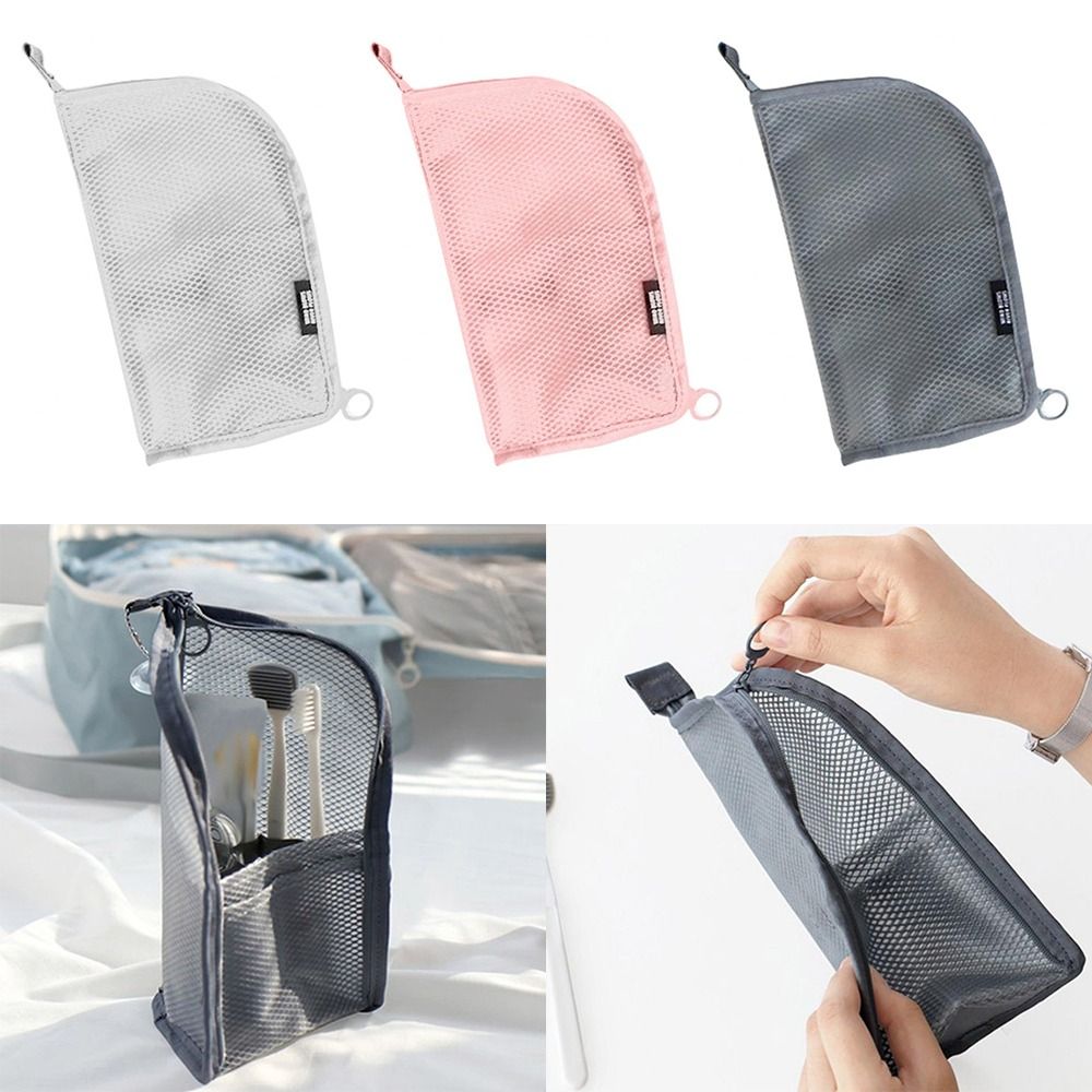 Cosmetic Bags - Tas Kuas Rias Portabel dengan Ritsleting