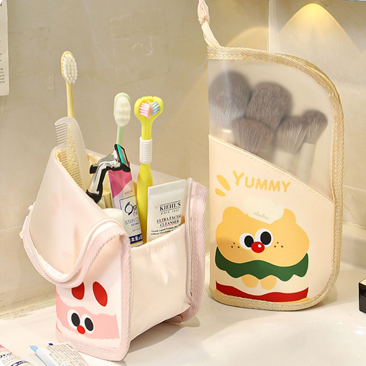 Cosmetic Bags - 1 Buah Tas Kosmetik Tempat Penyimpanan