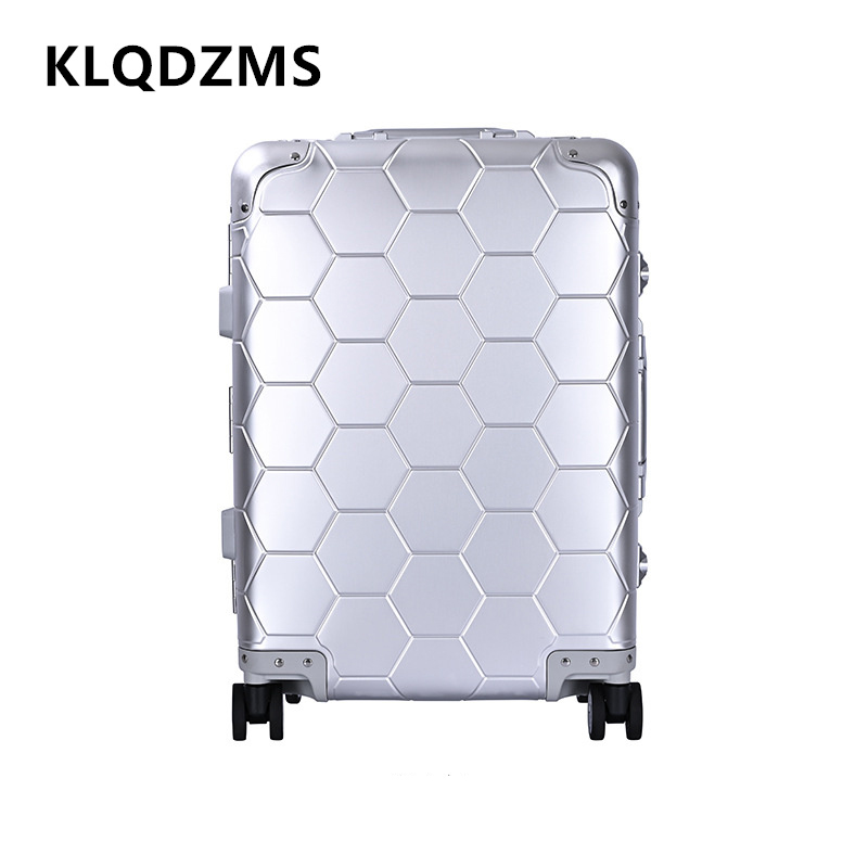 Spinner Wheel Rolling Suitcase 20 Inch - KLQDZMS Koper Kabin Semua Terbuat dari