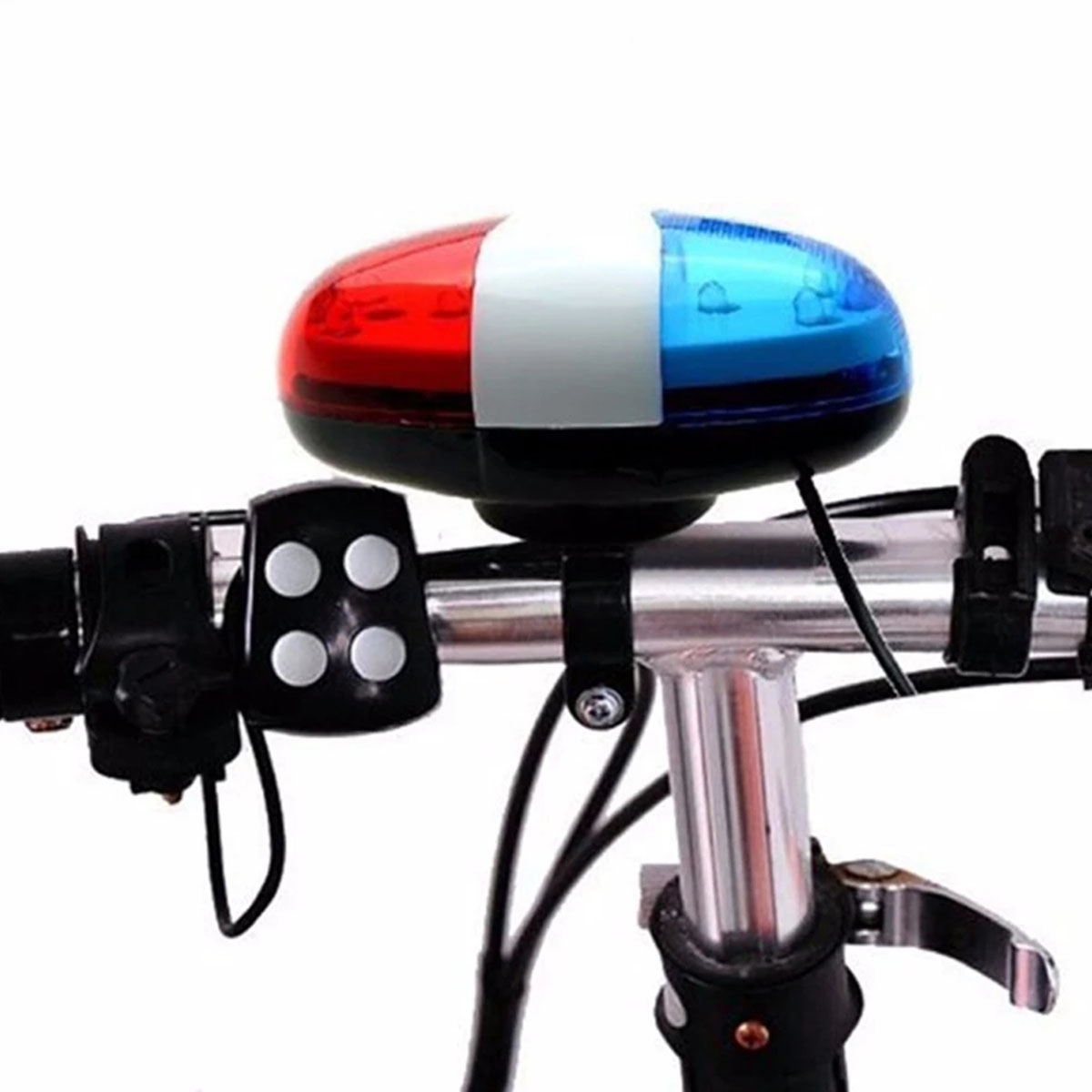 Kids Ride On Suitcase Scooter - Bel Sepeda Lampu Mobil Polisi 6