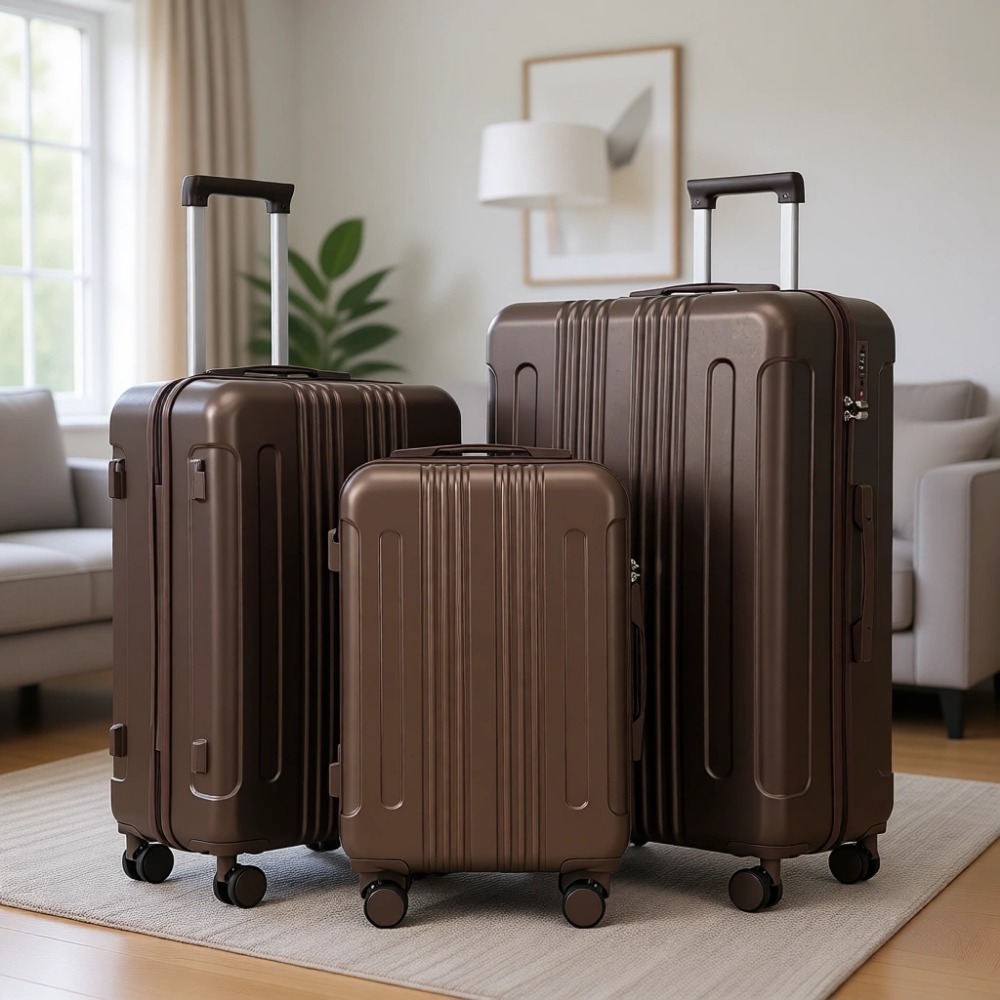 Expandable Hard Shell Luggage Set - Set Koper 3 Buah yang Dapat