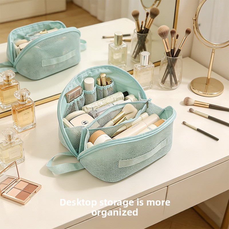 Cosmetic Bags - Tas Kosmetik Jaring Baru, Kapasitas Besar,