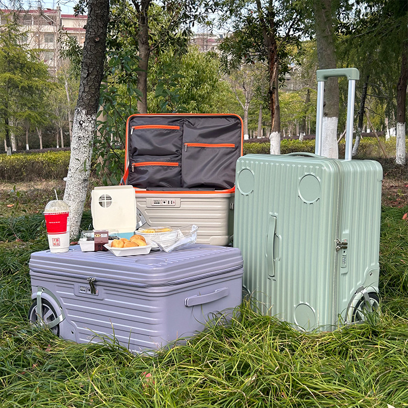 Koper Berkemah Bagasi Luar Rua - Spinner Wheel Rolling Suitcase 20 Inch ulasan dan harga