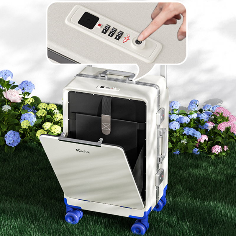 Koper dengan Pegangan Lebar da - Aluminum Frame Carry On Luggage ulasan dan harga