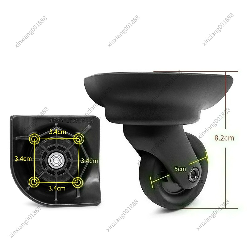 Roda Pengganti Koper Samsonite - Silent Replacement Luggage Wheels ulasan dan harga