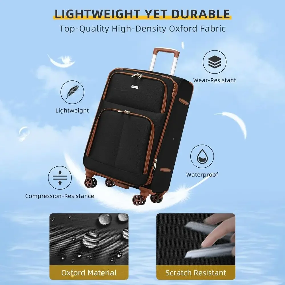Set Koper Ekspansi 5 Buah deng - Expandable Hard Shell Luggage Set ulasan dan harga