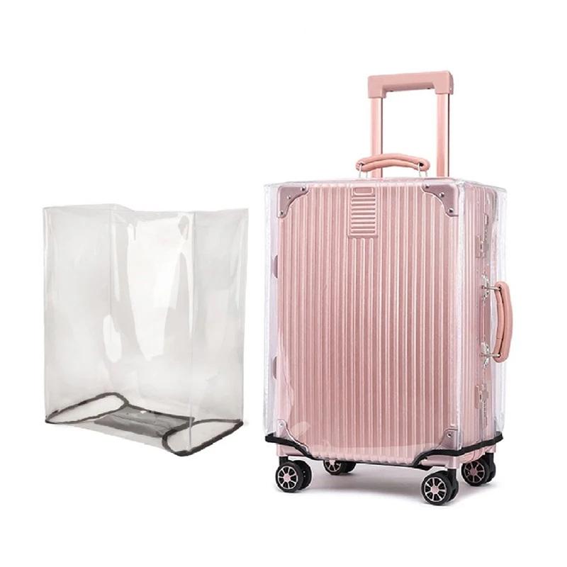 1 Buah Pelindung Koper PVC Ben - Luggage Protective Cover Transparent ulasan dan harga