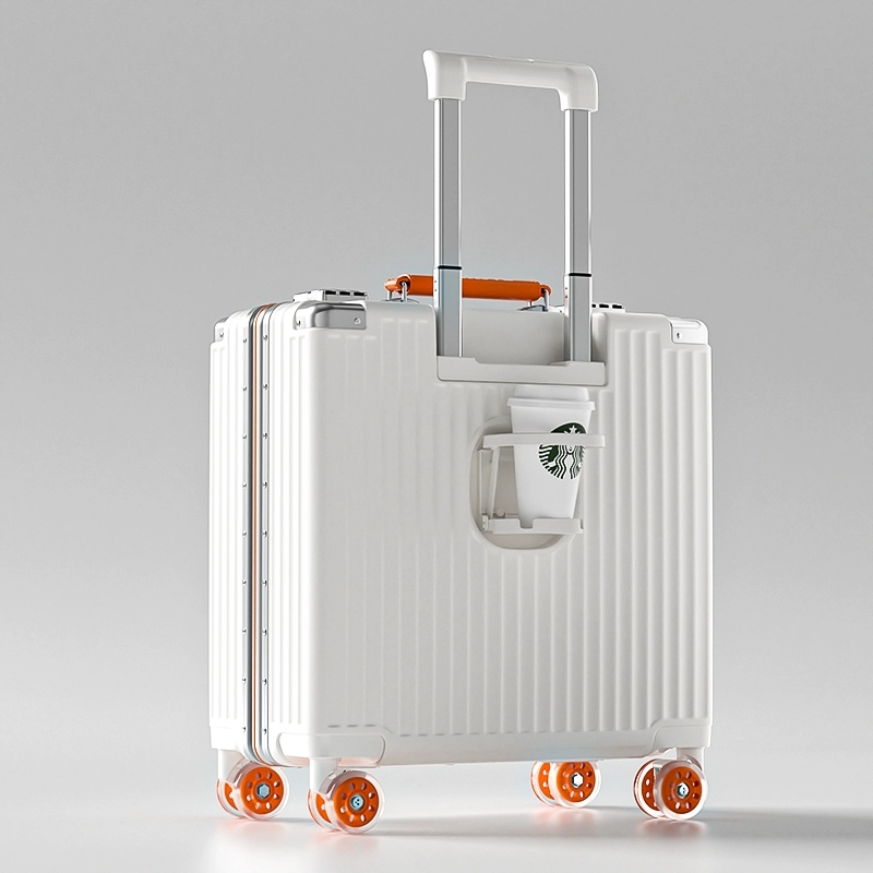 Koper Kabin 18 inci dengan Rod - Aluminum Frame Carry On Luggage ulasan dan harga