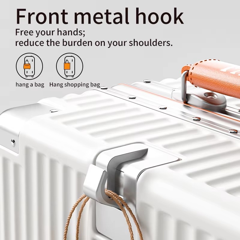 Koper Kabin 18 inci dengan Rod - Aluminum Frame Carry On Luggage ulasan dan harga