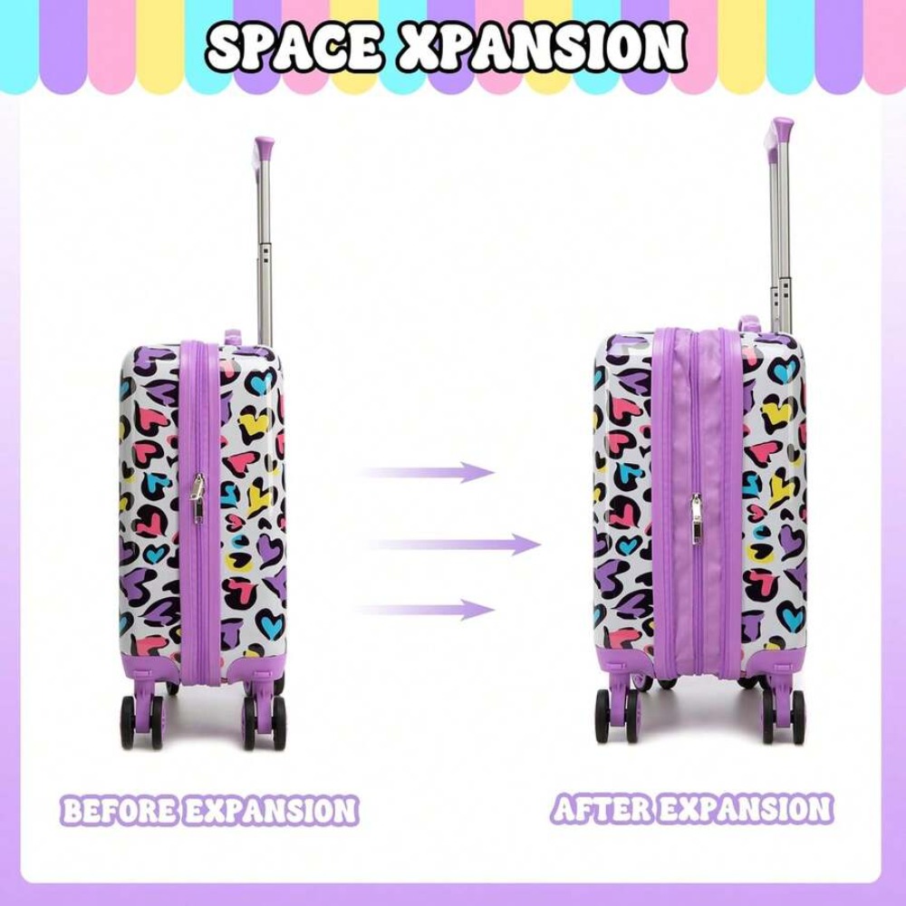 Set Koper 2 Buah dengan Roda P - Expandable Hard Shell Luggage Set ulasan dan harga