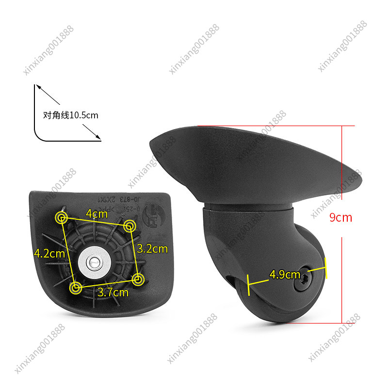 Part Pengganti Roda Universal  - Silent Replacement Luggage Wheels ulasan dan harga