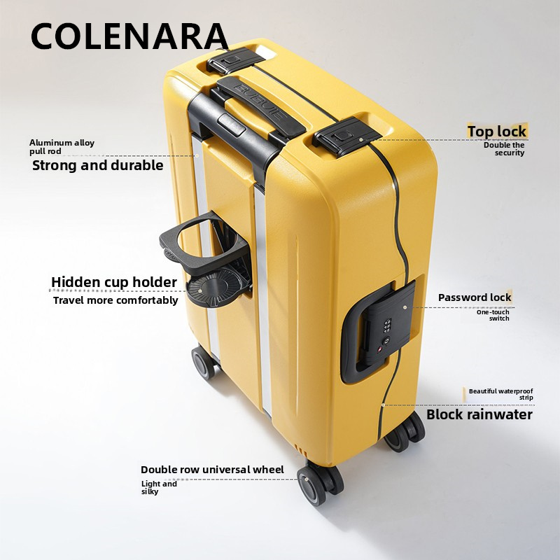 Tas Travel Koper COLENARA 20 i - Spinner Wheel Rolling Suitcase 20 Inch ulasan dan harga