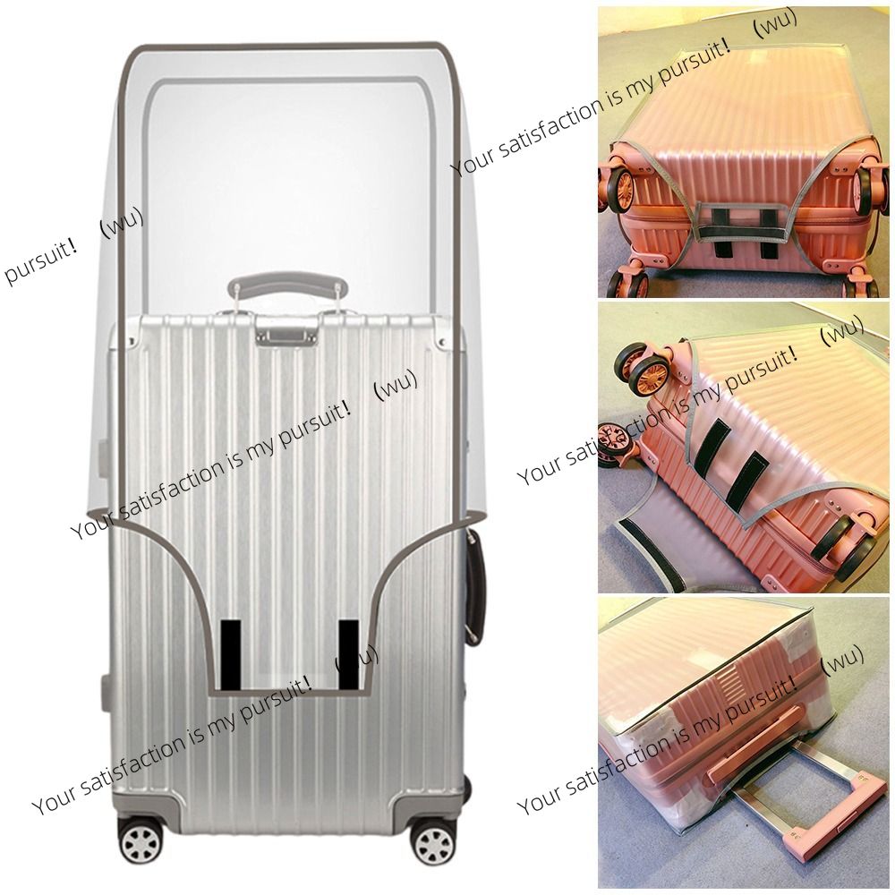 Penutup pelindung koper tahan  - Luggage Protective Cover Transparent ulasan dan harga