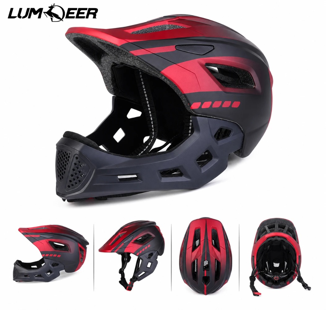 Helm MTB Anak LUMDEER Set Perl - Kids Ride On Suitcase Scooter ulasan dan harga
