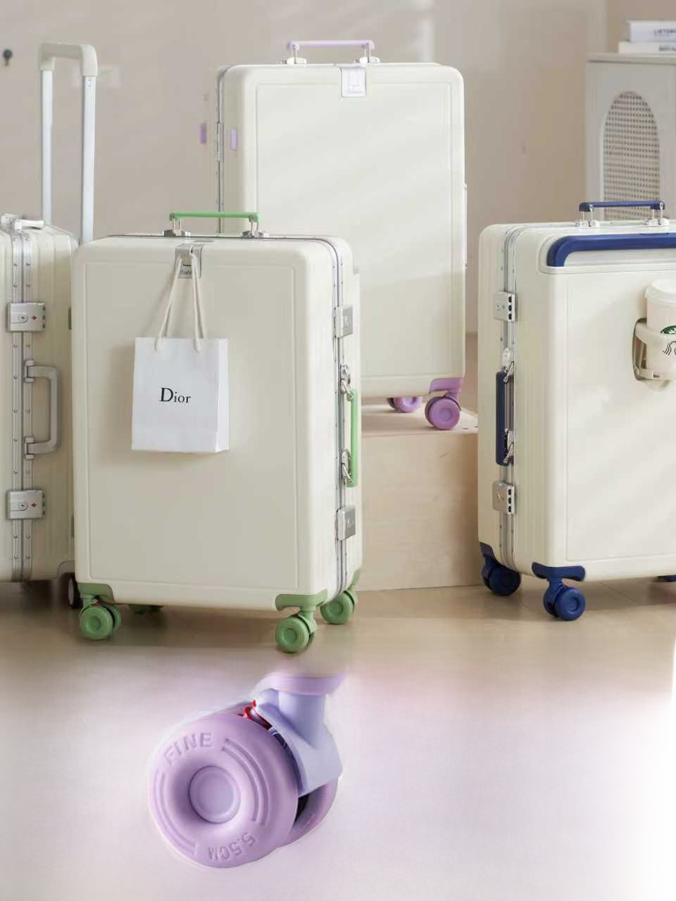 Tas Koper Berbingkai Aluminium - Aluminum Frame Carry On Luggage ulasan dan harga