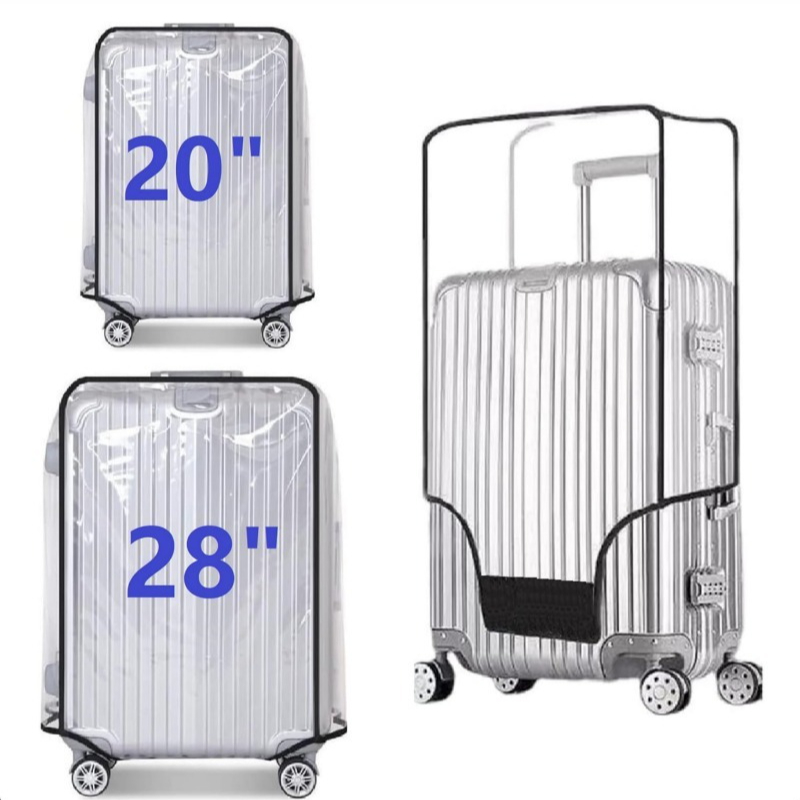 Penutup Koper Roda Anti Air, P - Waterproof Suitcase Cover Protector ulasan dan harga