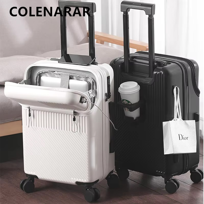 Tas Koper COLENARA dengan Buka - Front Opening Laptop Luggage 24 Inch ulasan dan harga
