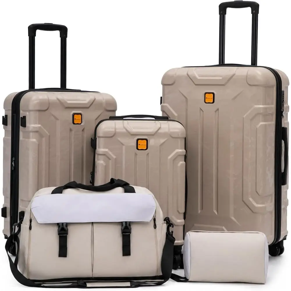 Set Koper Hardshell 5 Buah, 20 - Expandable Hard Shell Luggage Set ulasan dan harga