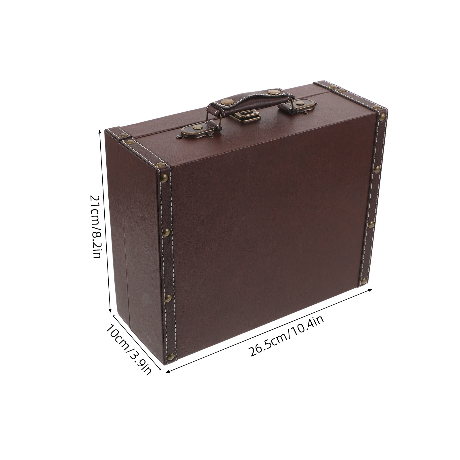 Koper Vintage Properti Retro P - Retro Vintage Trunk Suitcase ulasan dan harga
