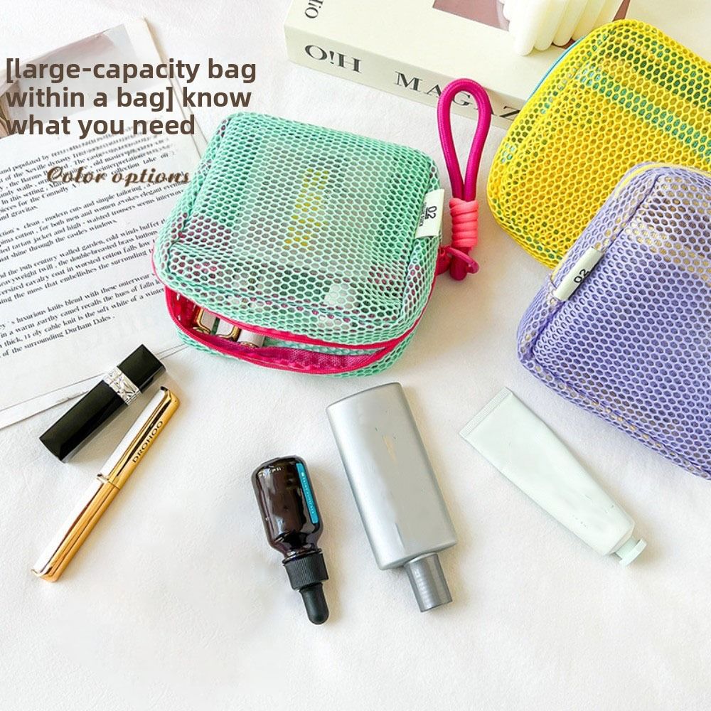 Tas Penyimpanan Warna Dopamine - Cosmetic Bags ulasan dan harga