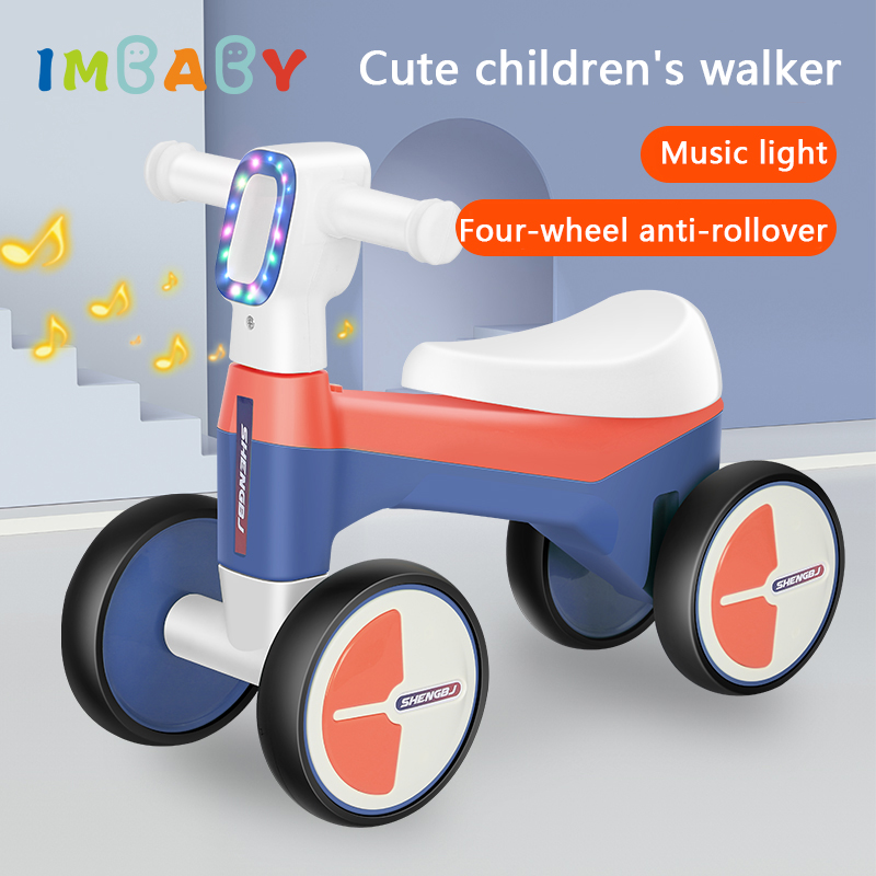 Sepeda Keseimbangan Musik Bayi - Kids Ride On Suitcase Scooter ulasan dan harga