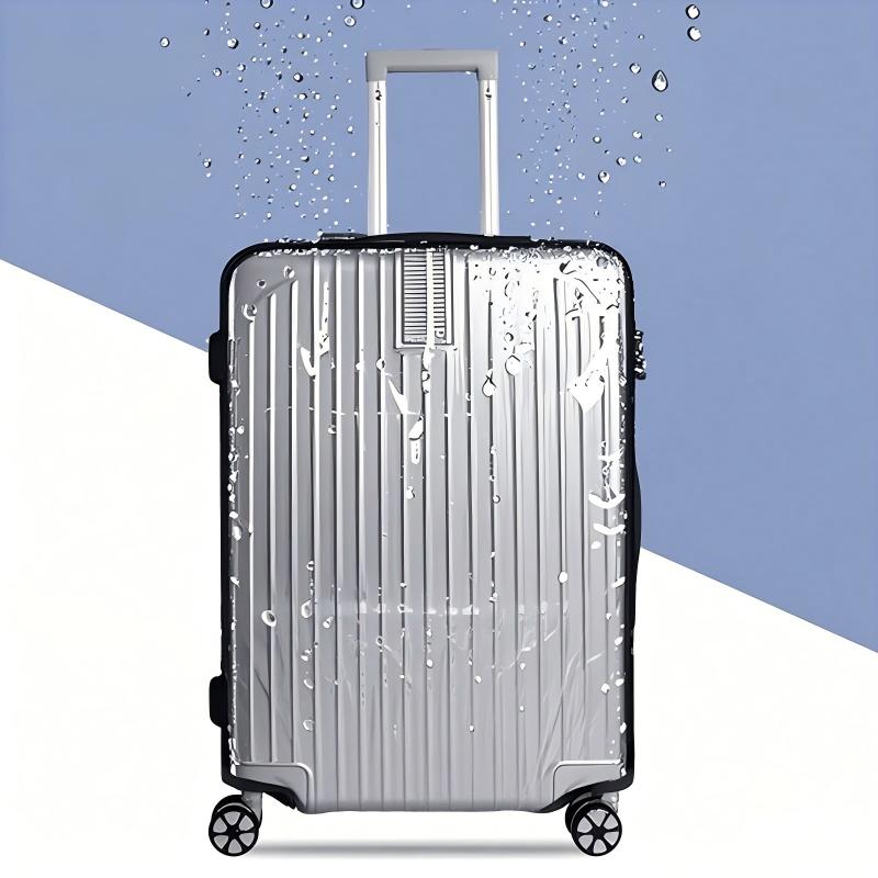 Sarung Koper PVC Transparan 16 - Luggage Protective Cover Transparent ulasan dan harga