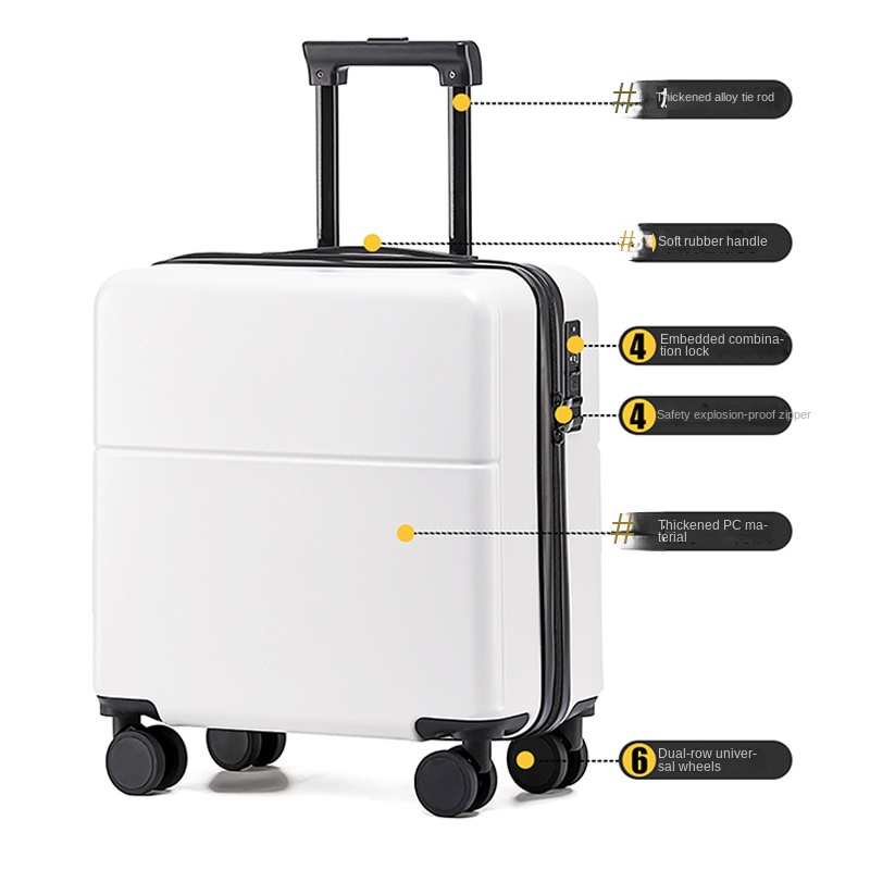 Koper Troli Ringan Ukuran Kabi - Cabin Size Lightweight Travel Trolley ulasan dan harga