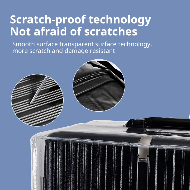 Sarung pelindung koper transpa - Waterproof Suitcase Cover Protector ulasan dan harga