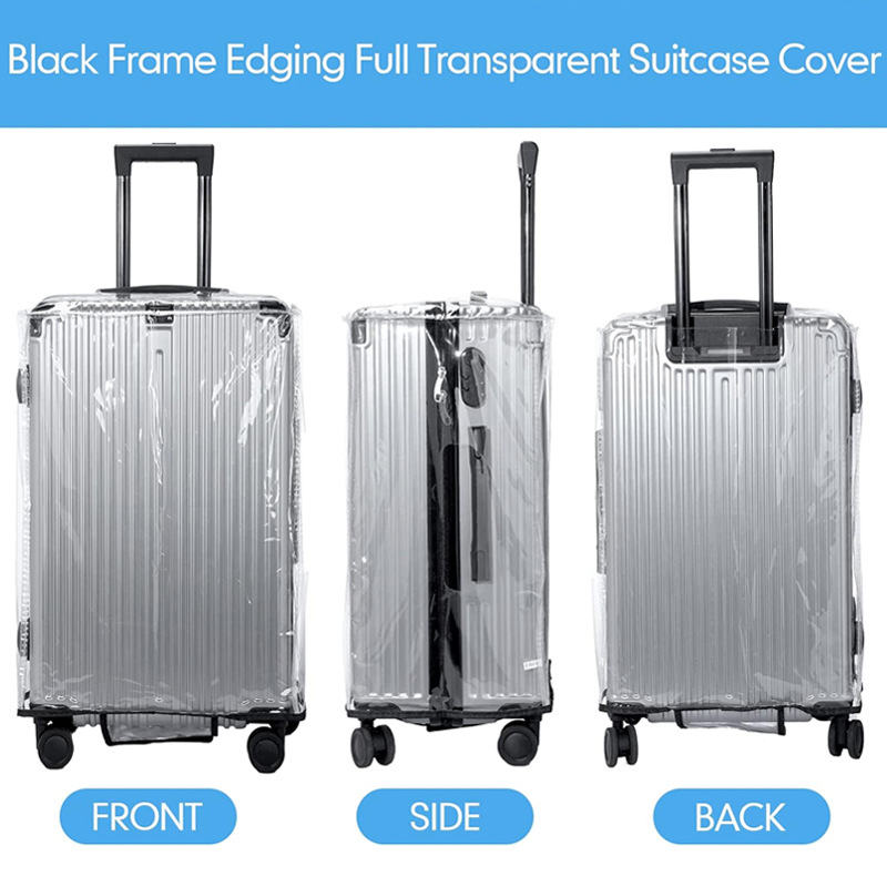Sarung pelindung koper transpa - Waterproof Suitcase Cover Protector ulasan dan harga