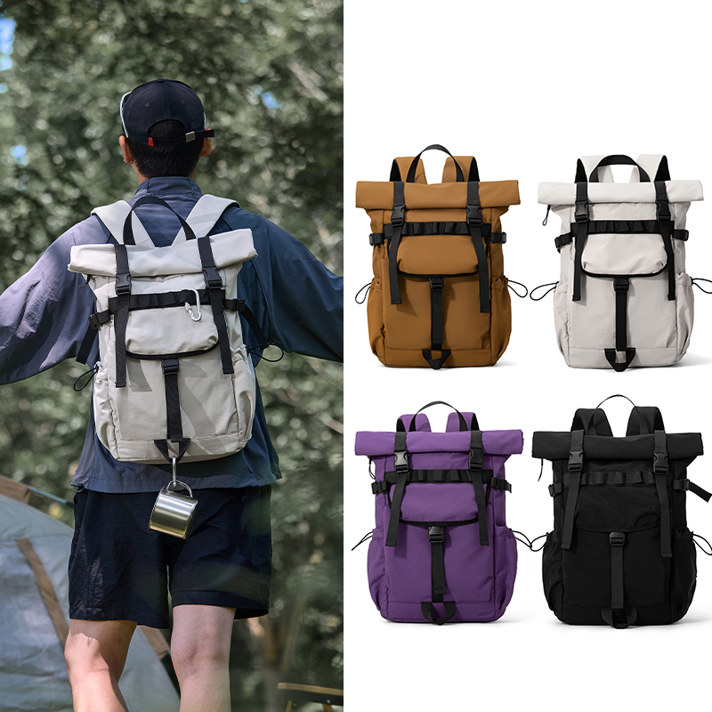 Ransel Pria Baru Model Roll Mo - Foldable Rolling Luggage Bag ulasan dan harga