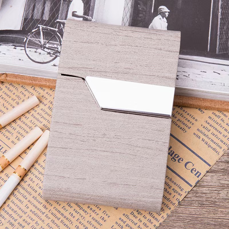 Kotak Rokok Stainless Steel 7  - Wallets ulasan dan harga
