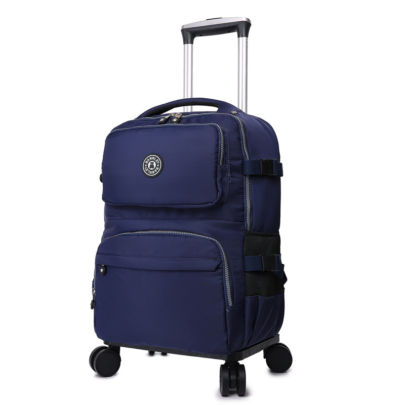 Koper bepergian wanita, tas ra - Foldable Rolling Luggage Bag ulasan dan harga