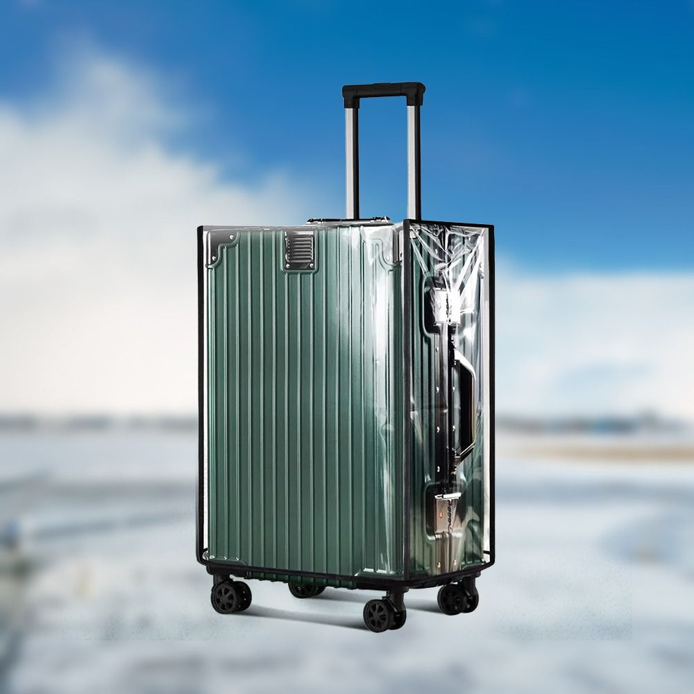 Penutup Bagasi Perjalanan 18-3 - Luggage Protective Cover Transparent ulasan dan harga