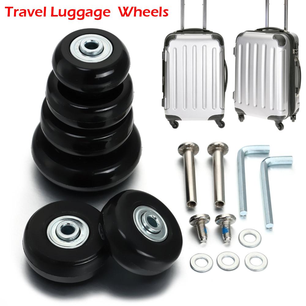 2/4pcs 57-59MM Roda Geser Peng - Silent Replacement Luggage Wheels ulasan dan harga