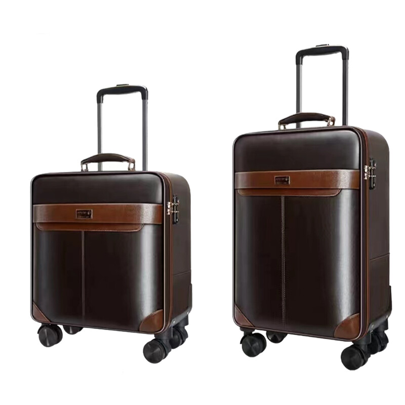 Set Bagasi Bergulir Kulit PREM - Spinner Wheel Rolling Suitcase 20 Inch ulasan dan harga