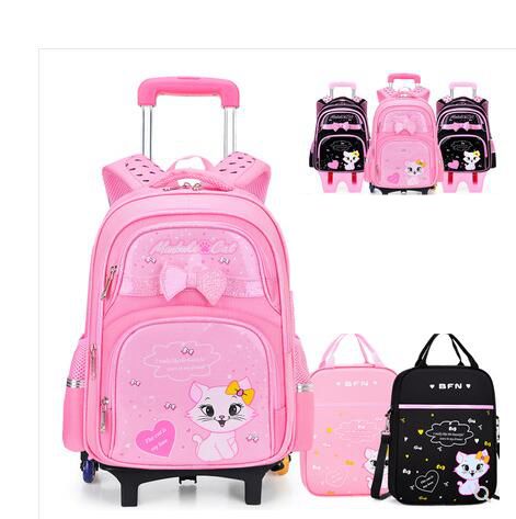 Ransel Bergulir Sekolah Siswa  - Foldable Rolling Luggage Bag ulasan dan harga