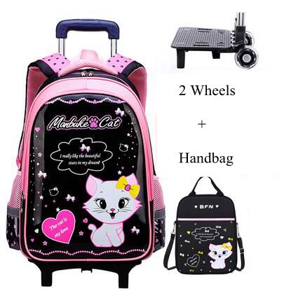 Ransel Bergulir Sekolah Siswa  - Foldable Rolling Luggage Bag ulasan dan harga